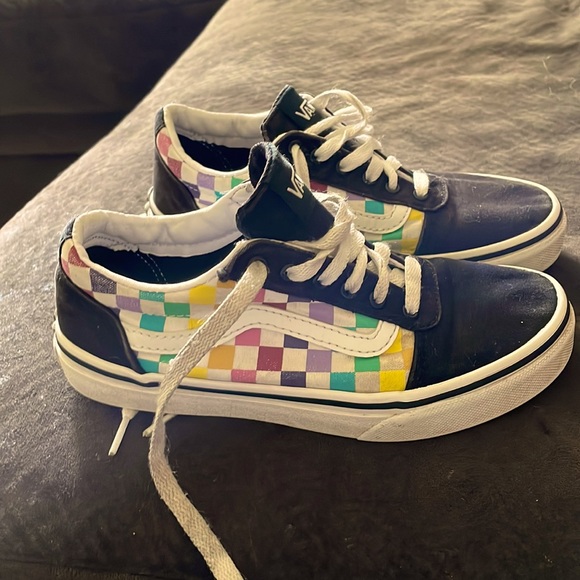 Vans Multicolor Checkered Missy Size - Picture 2 of 7